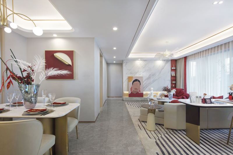 绿地香港·观云山项目洋房 110 户型样板间-20