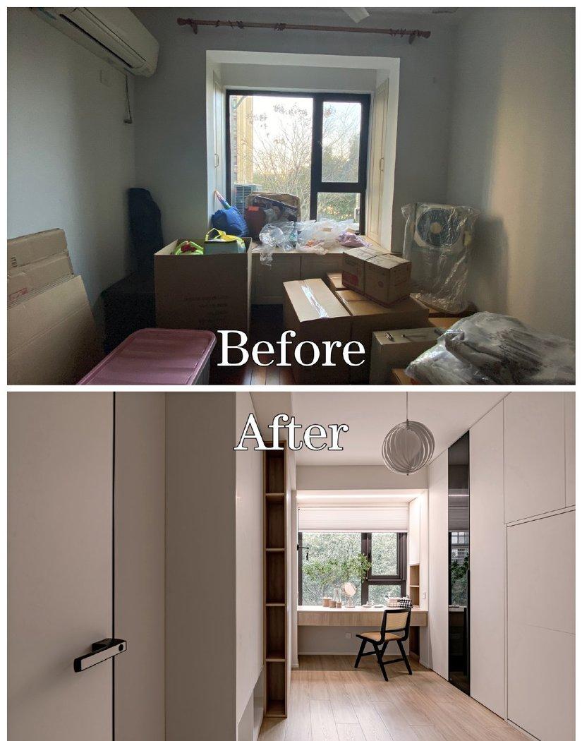 芜湖鸿鹄设计现代平层改造丨中国芜湖-51