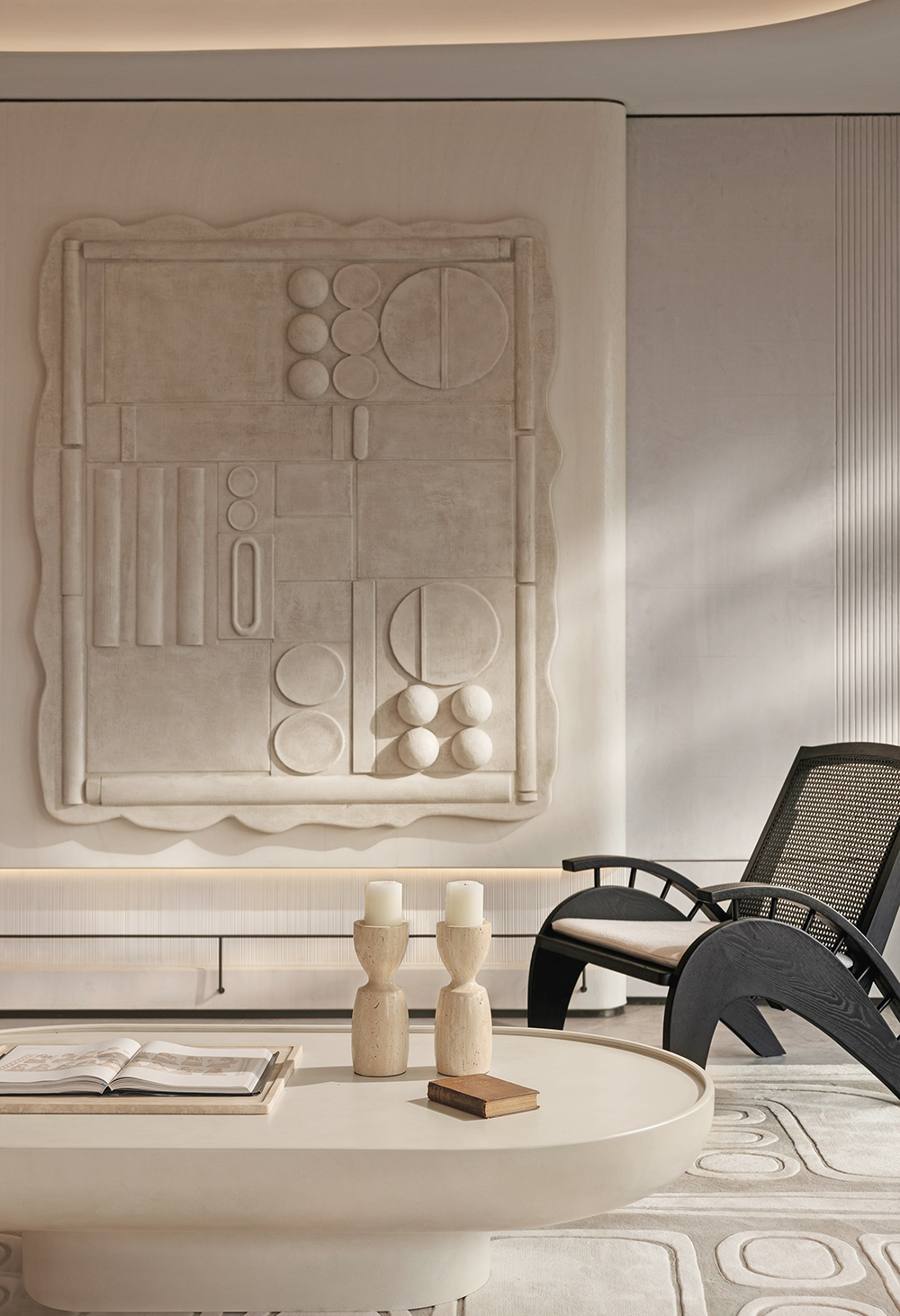 海口万华江东麓岛云溪岛二期上叠别墅样板间丨中国海口丨深圳市盘石室内设计有限公司-0