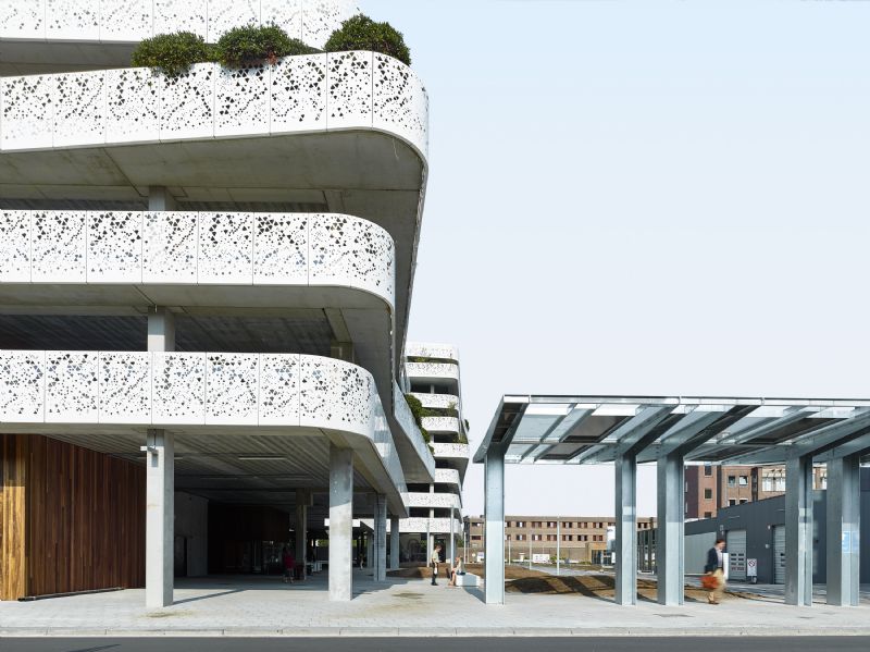AZ Sint  Lucas & Volkskliniek停车楼丨比利时东佛兰德丨Abscis Architecten-10