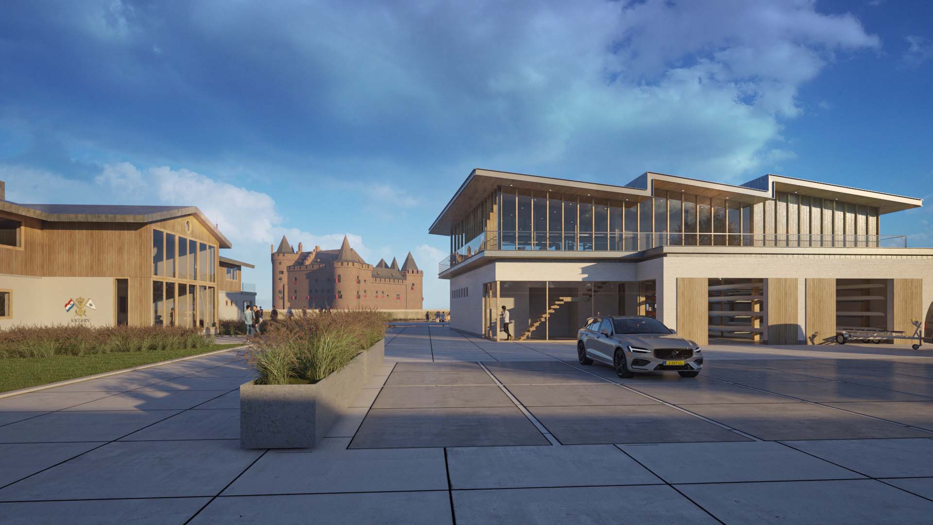 为Muiden的皇家荷兰帆船和划船俱乐部设计划船俱乐部新建筑丨VOCUS-9