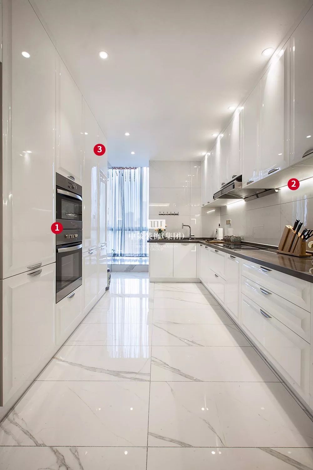 中策装饰 | 青瓷大宅 290 平现代轻奢生活细节设计-37