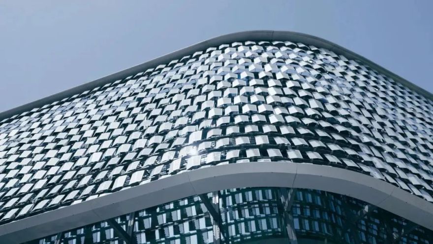 超网红的鳞片铝单板装置,该怎么设计?-13