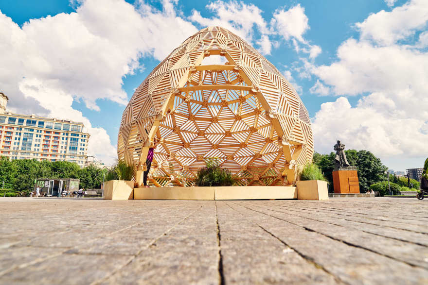 莫斯科艺术博物馆植物装饰讲台-48