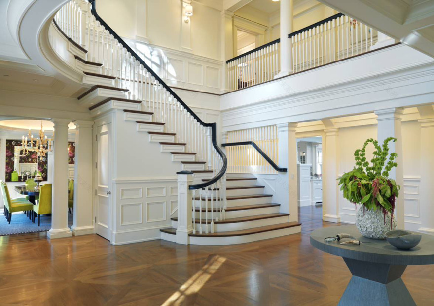 Classic Shingle-Style Mansion with Traditional New England Influence-11