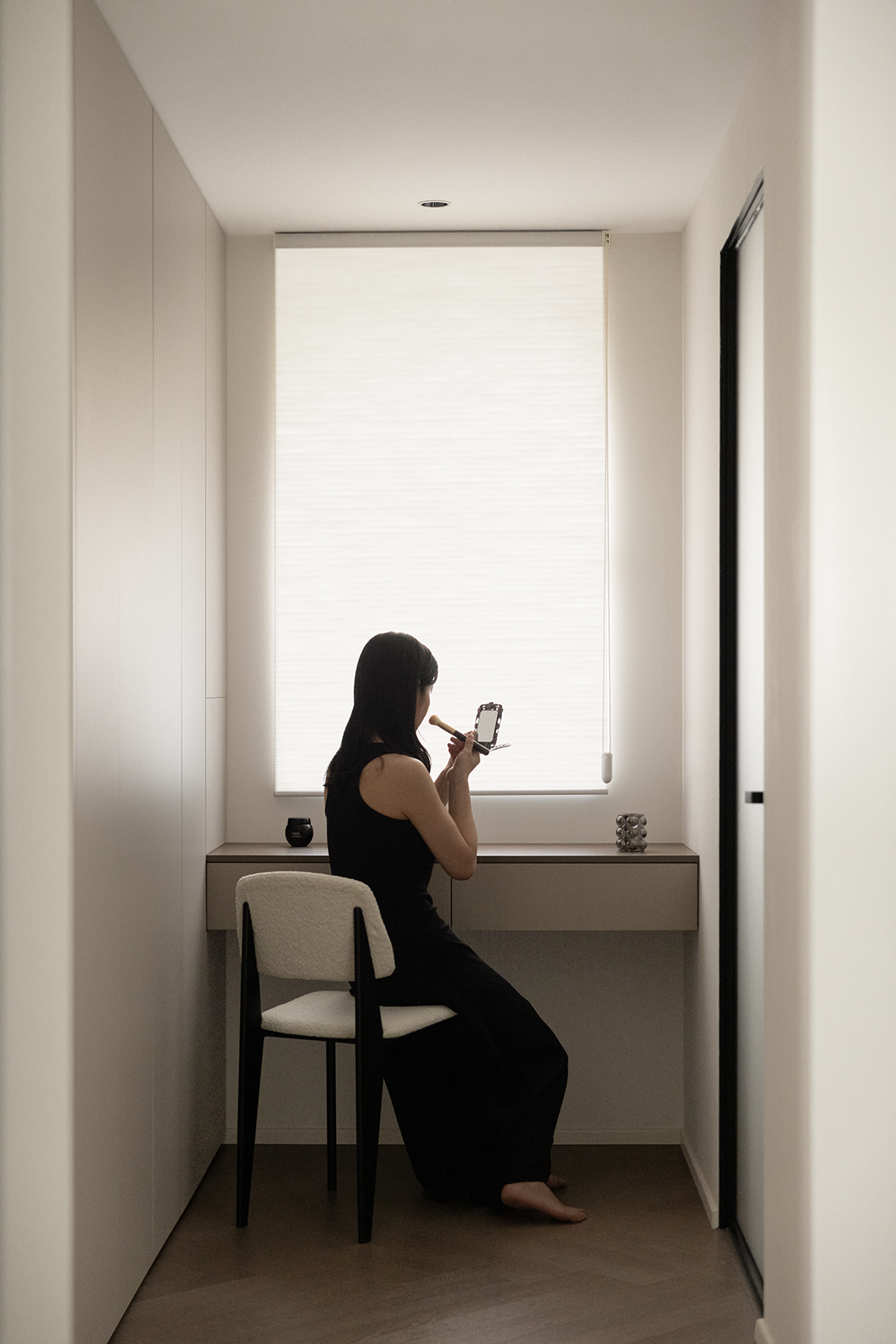 170㎡简约大平层，暖白原木的细腻优雅 | 深零设计-83