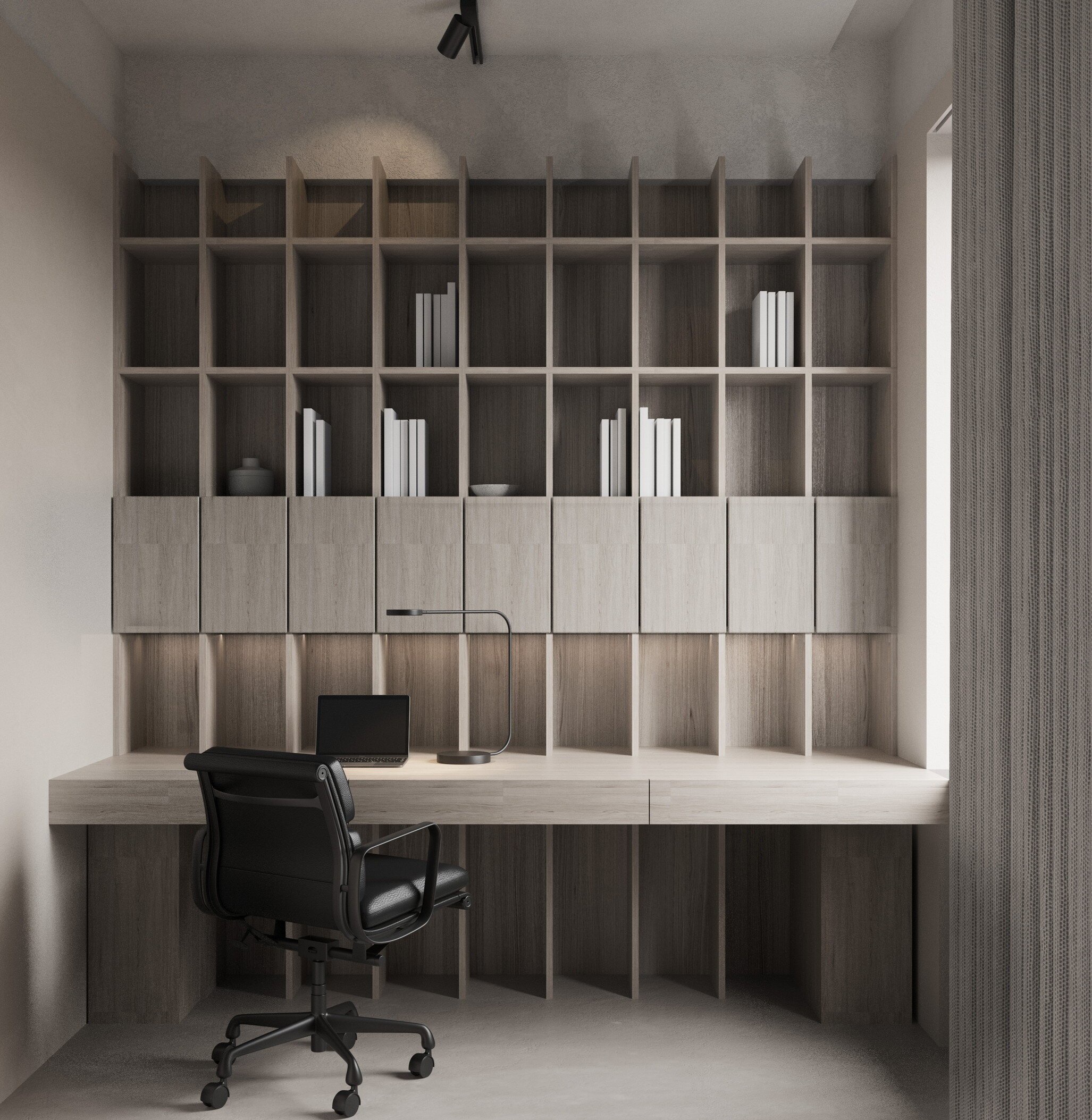 中性色系公寓设计 非凡的生活格调！-6