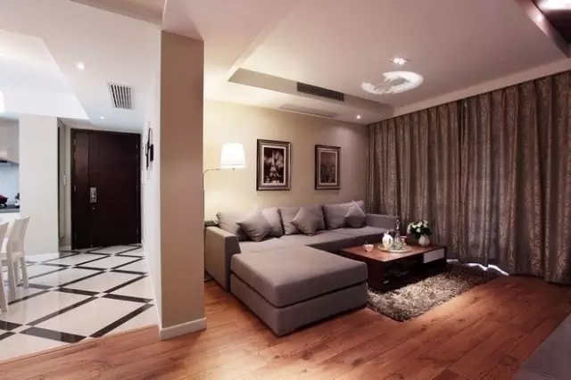 94㎡现代简约婚房 巧用空间碗橱也能变书房-10