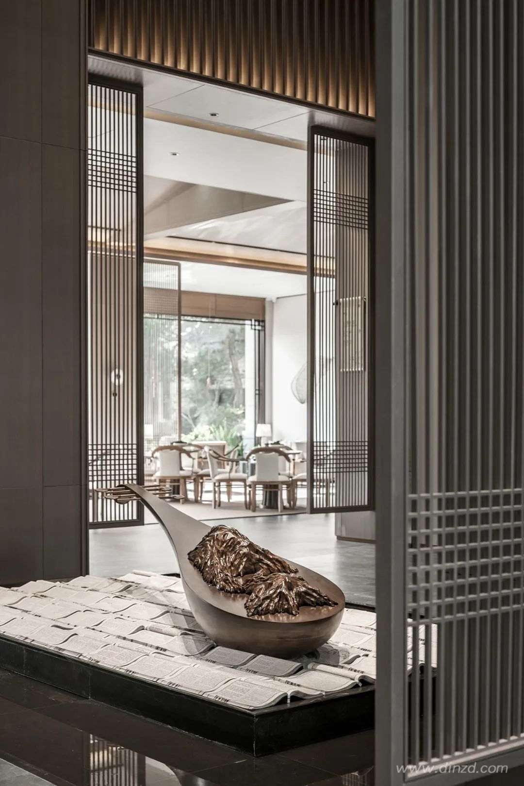 南宁北大珑廷售楼中心 | 禅意空间与日常生活的融合-21