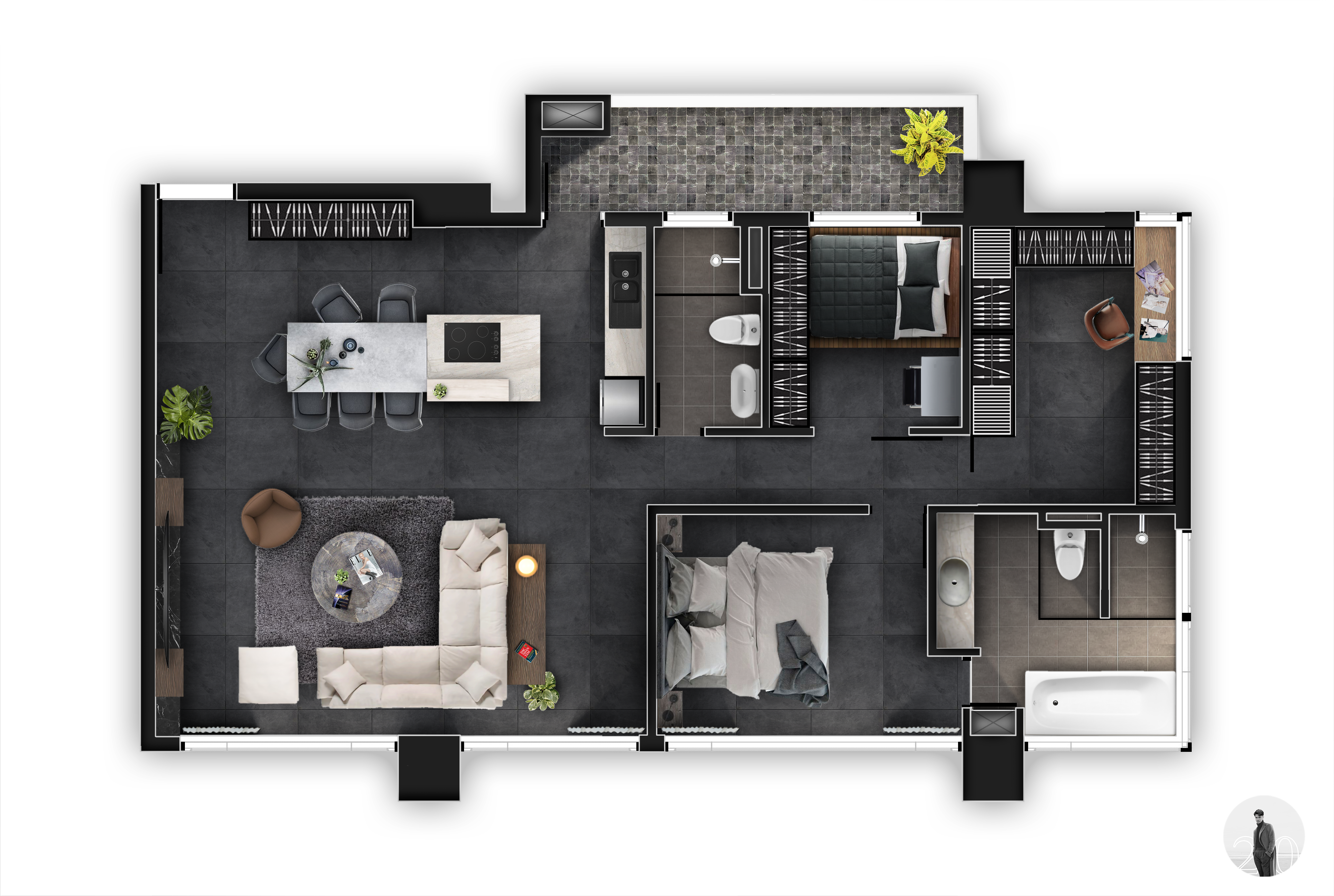 ARCHITECTURE PHOTOSHOP - MIND-5