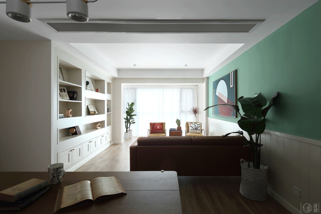 成都高新区 109㎡轻复古之家 | 生活因黄而跳跃，空间因设计而美好-36