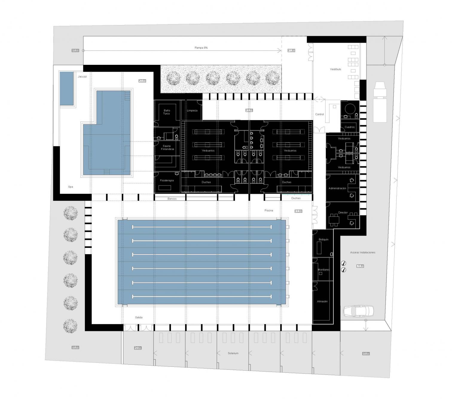 Arenas de San Pedro 泳池设计-13