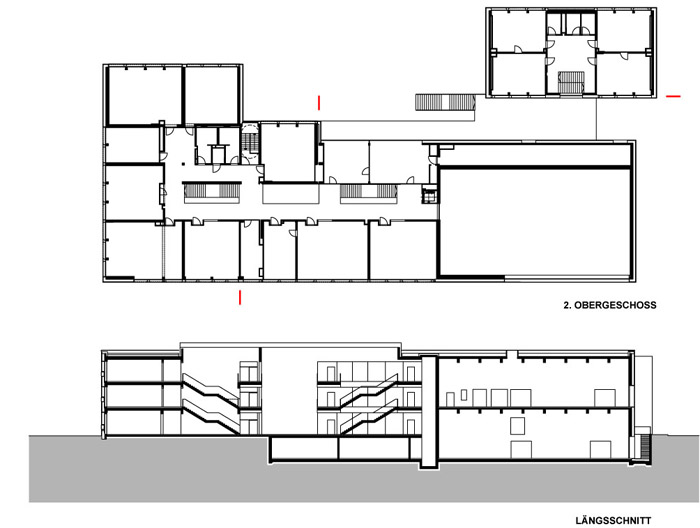 奥地利 Stelzhamerschule 小学重建与扩建，开放式空间激发儿童创造力-38