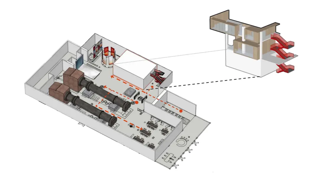 华新1907历史风貌区文创区烘干车间活化利用工程丨中国黄石丨联投湖北省建筑设计院,北京地点空间装饰设计-83