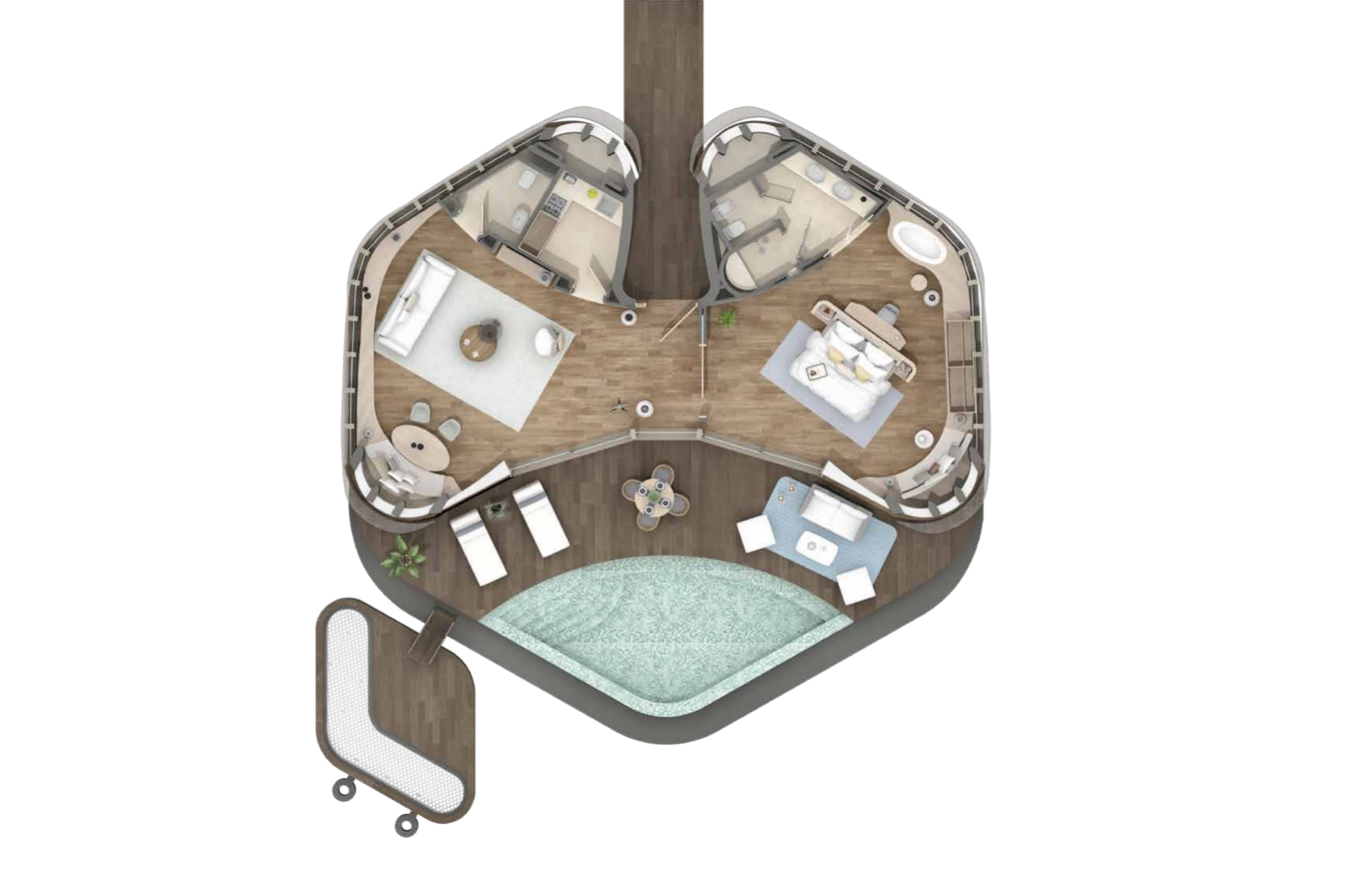 域外瞭望：沙特首家 丽思卡尔顿隐世酒店，藏于红海秘境-100