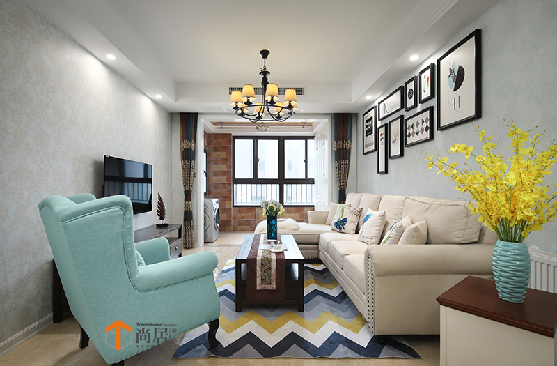 尚居实景案例 ‖ 香鸢美颂 115㎡ ‖ 美式简约 ‖ 你好，小时光-25