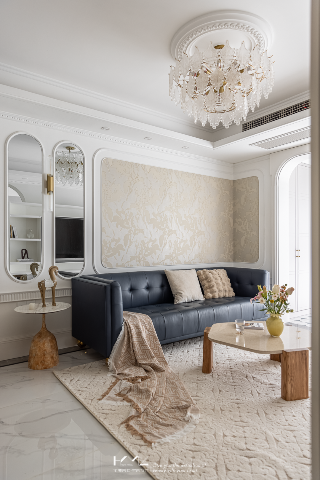 花漾美作 · 左岸 · 浪漫法式风格装修设计丨中国南京丨花漾美作·空间设计-34