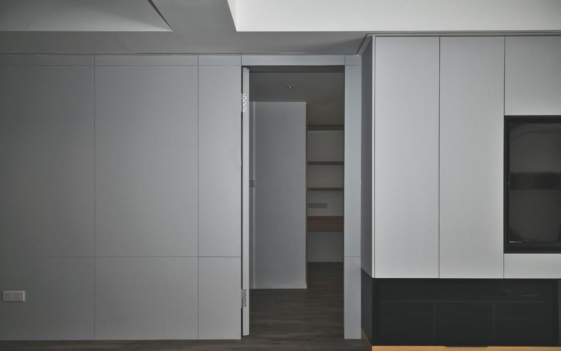 245㎡现代简约大平层,藏蓝美式卫浴柜成焦点-27