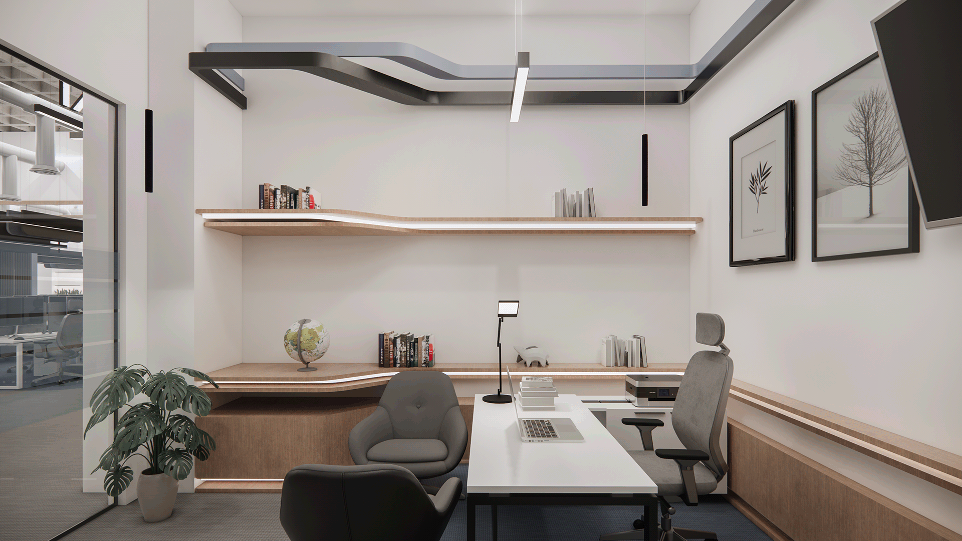 联合办公，Modern-Industrial Office Design-50