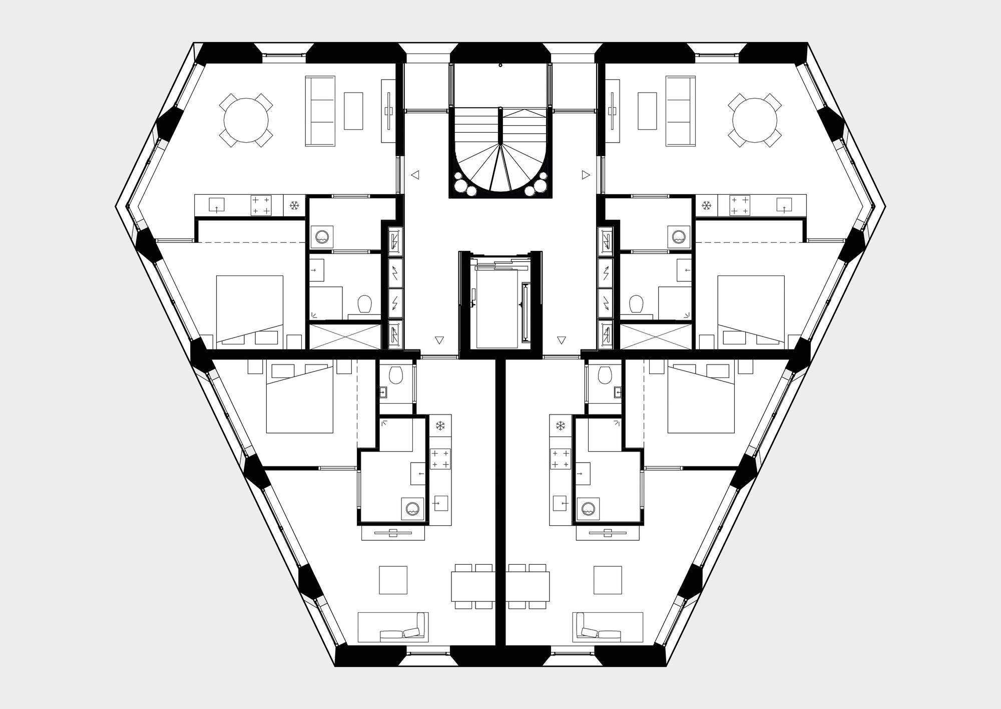 德克韦克里公寓丨荷兰乌得勒支丨Arons & Gelauff architecten-37