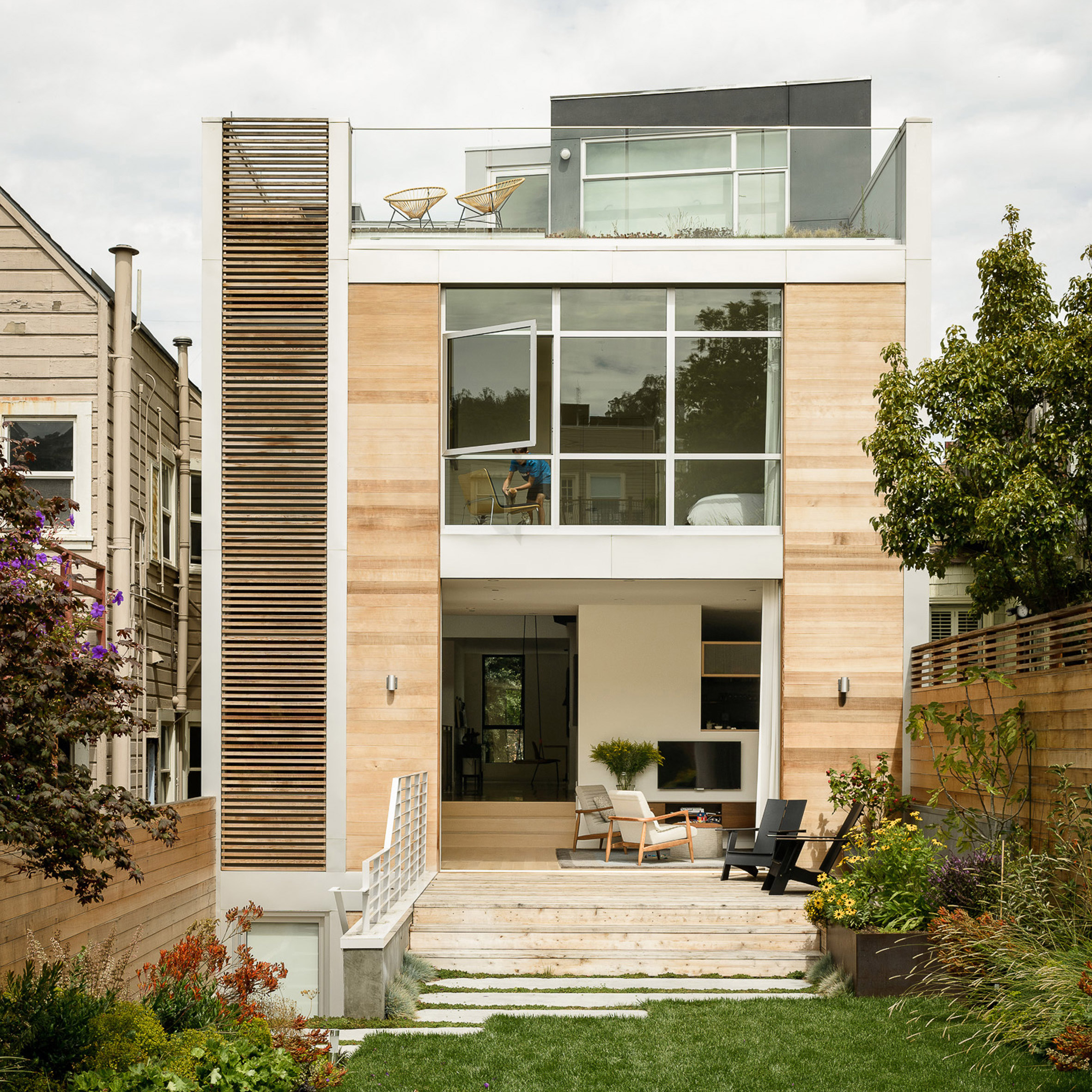Feldman designs San Francisco home with roof garden and indoor swing-0
