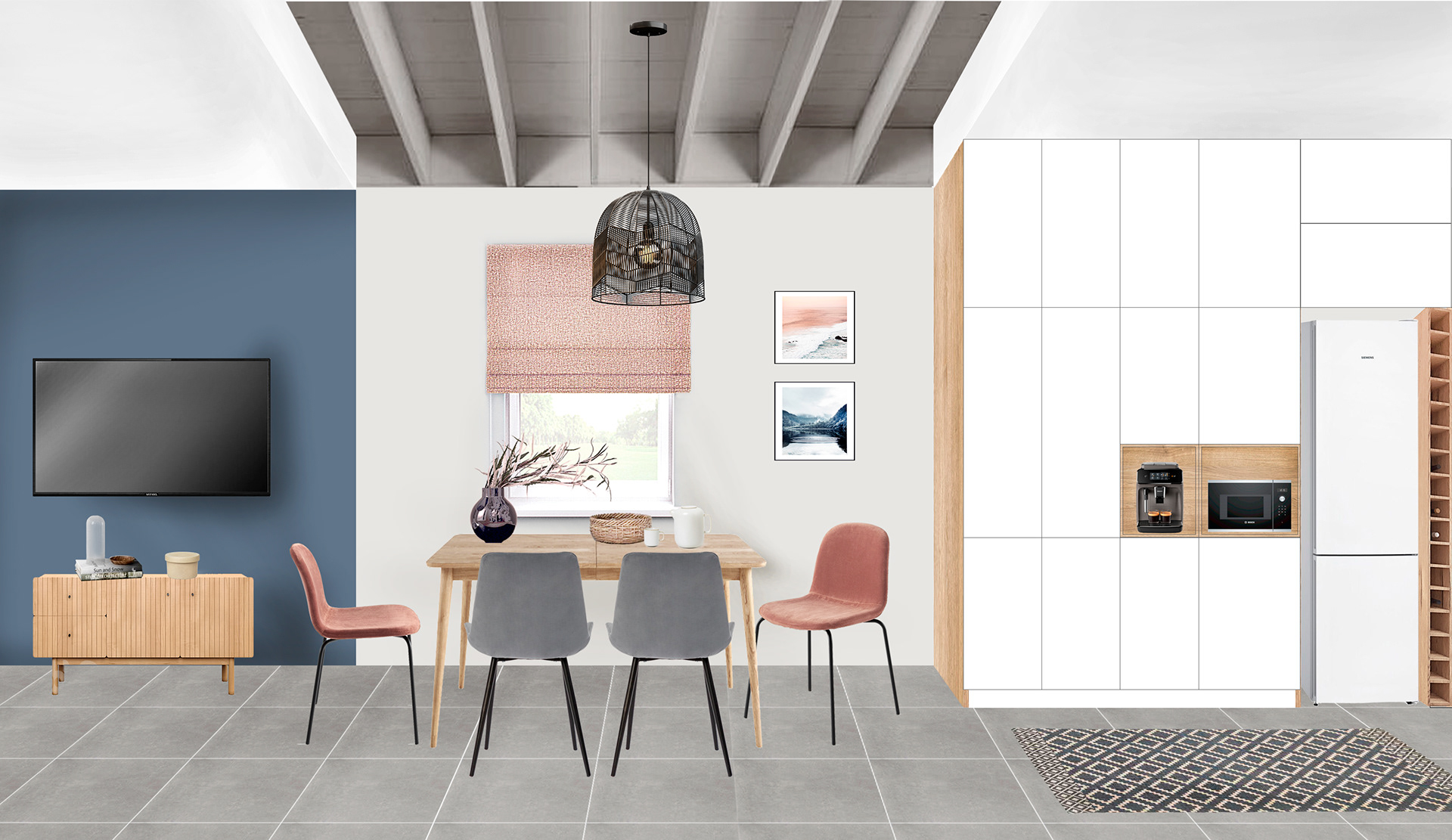 Эскизный проект загородного дома 100 м.кв.-9