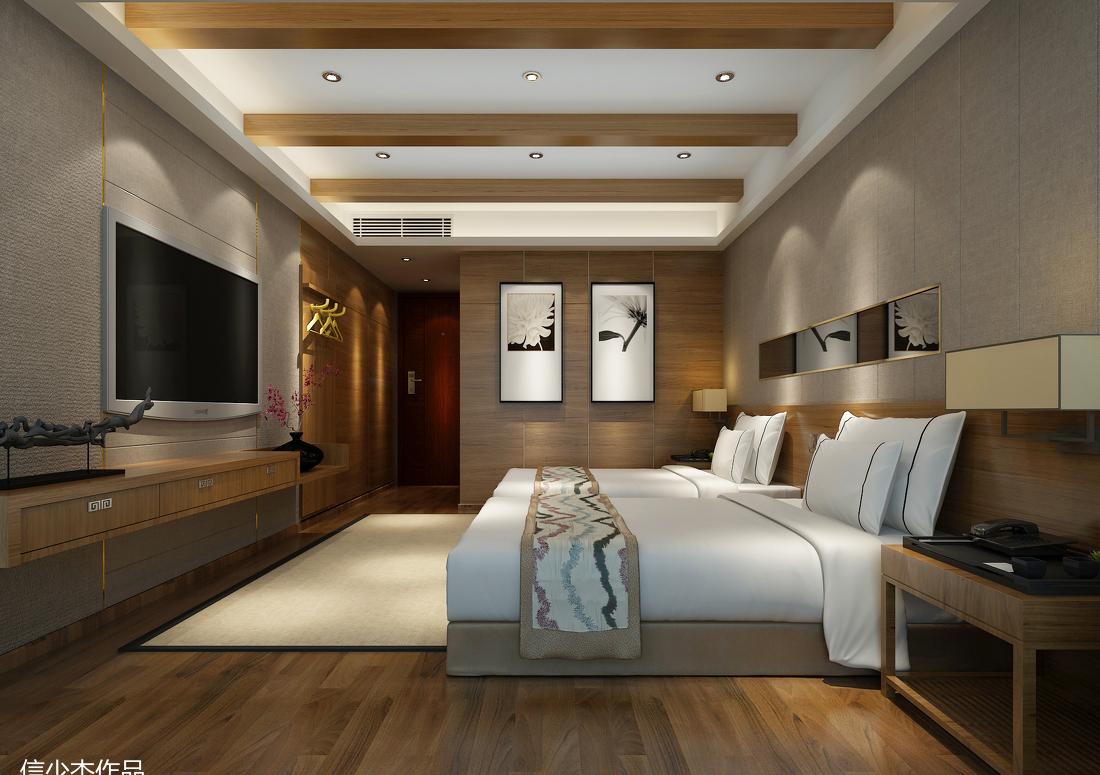 南阳酒店标间设计展示-2