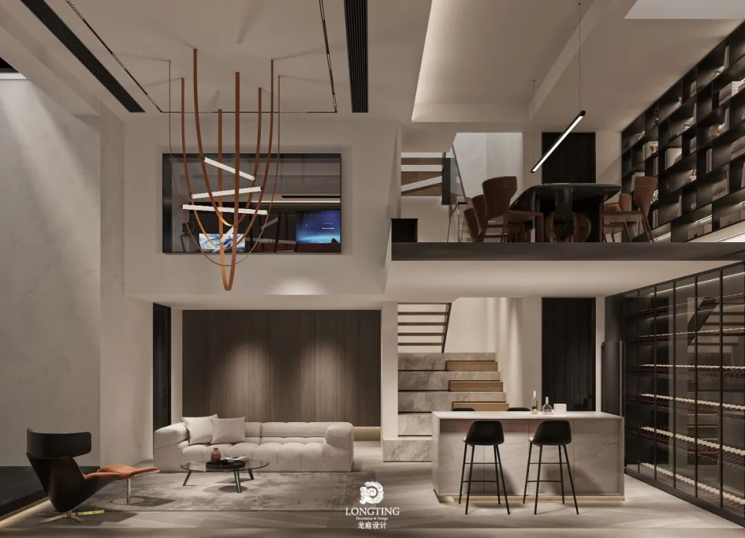 西山宸院现代简约别墅设计丨LONGTING DESIGN-41