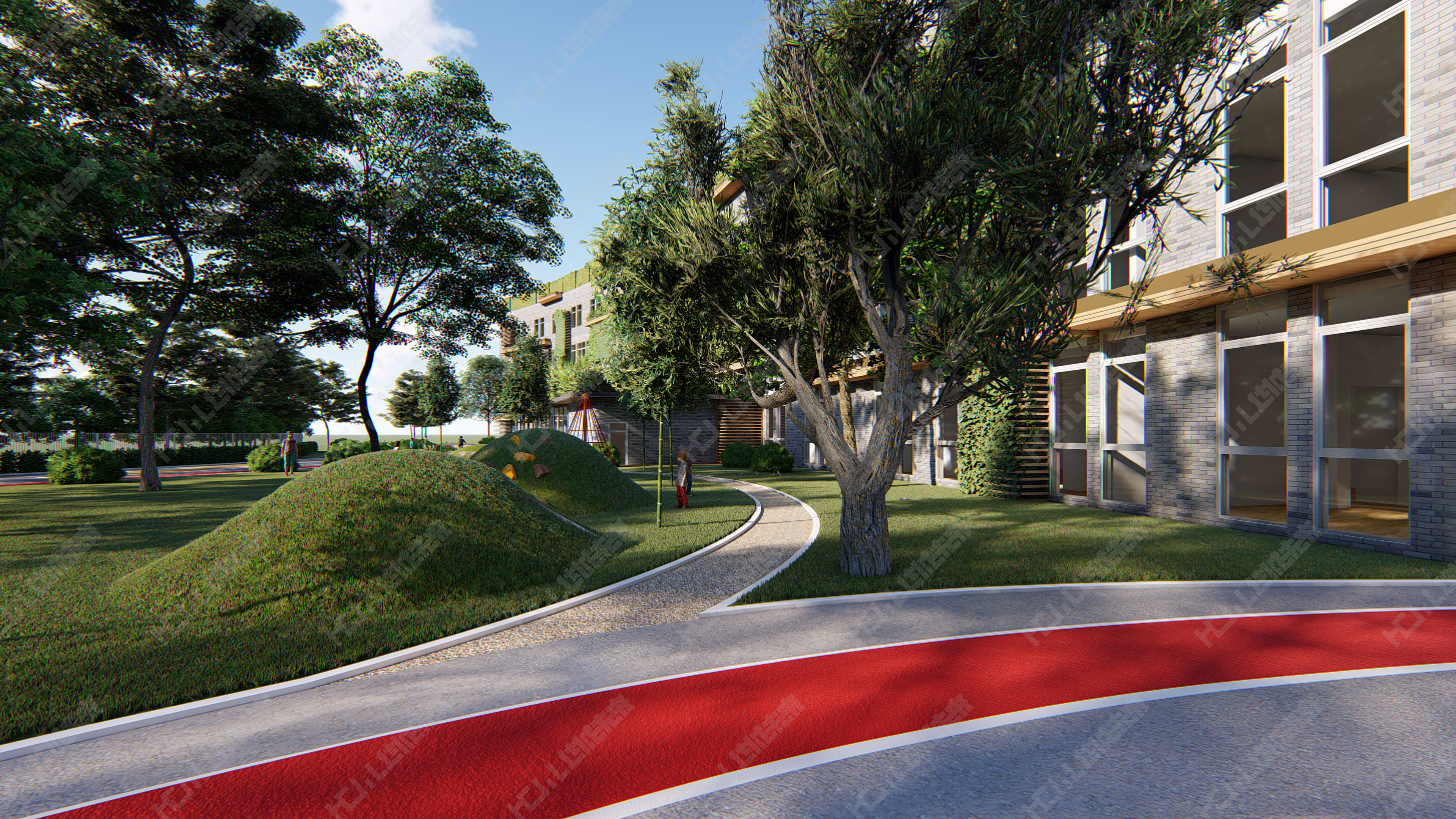 面朝大海,春暖花开——自然环抱的幼儿园设计-55