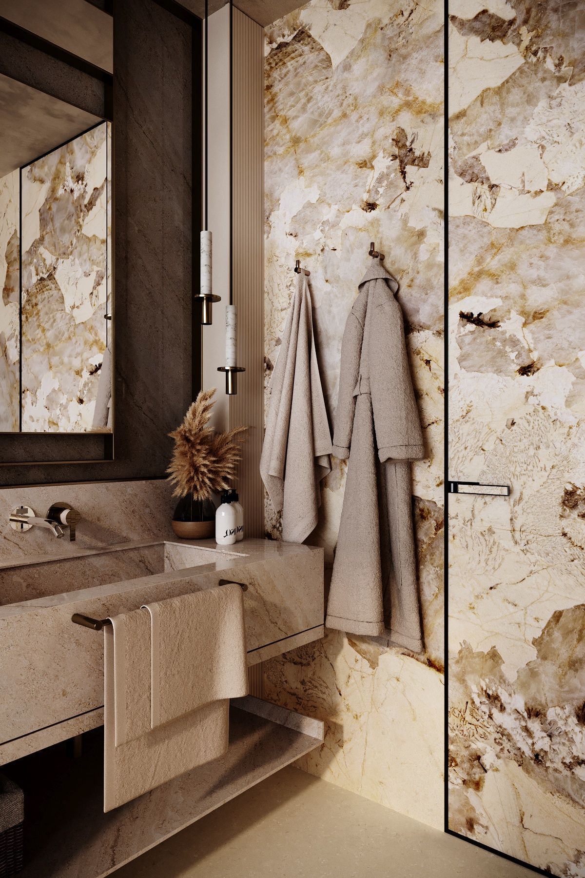 Bathroom in the master bedroom 15.6 м2-3