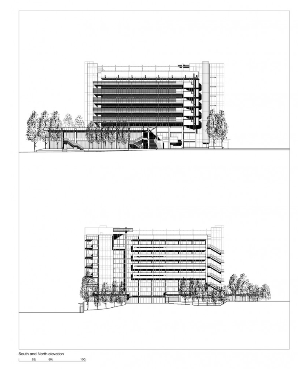 UCLA Eli - Edythe Broad Art Center Richard Meier-8