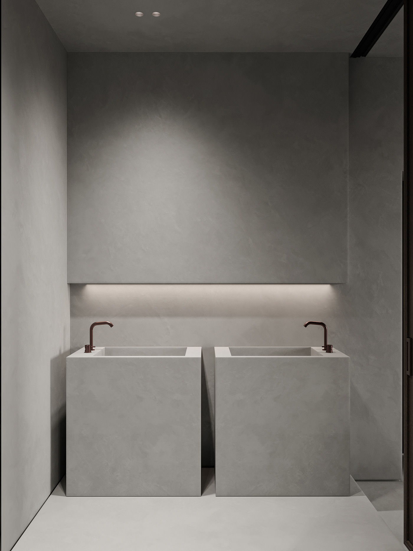 极致灰·高级感爆棚的室内设计案例丨asket.studio-21