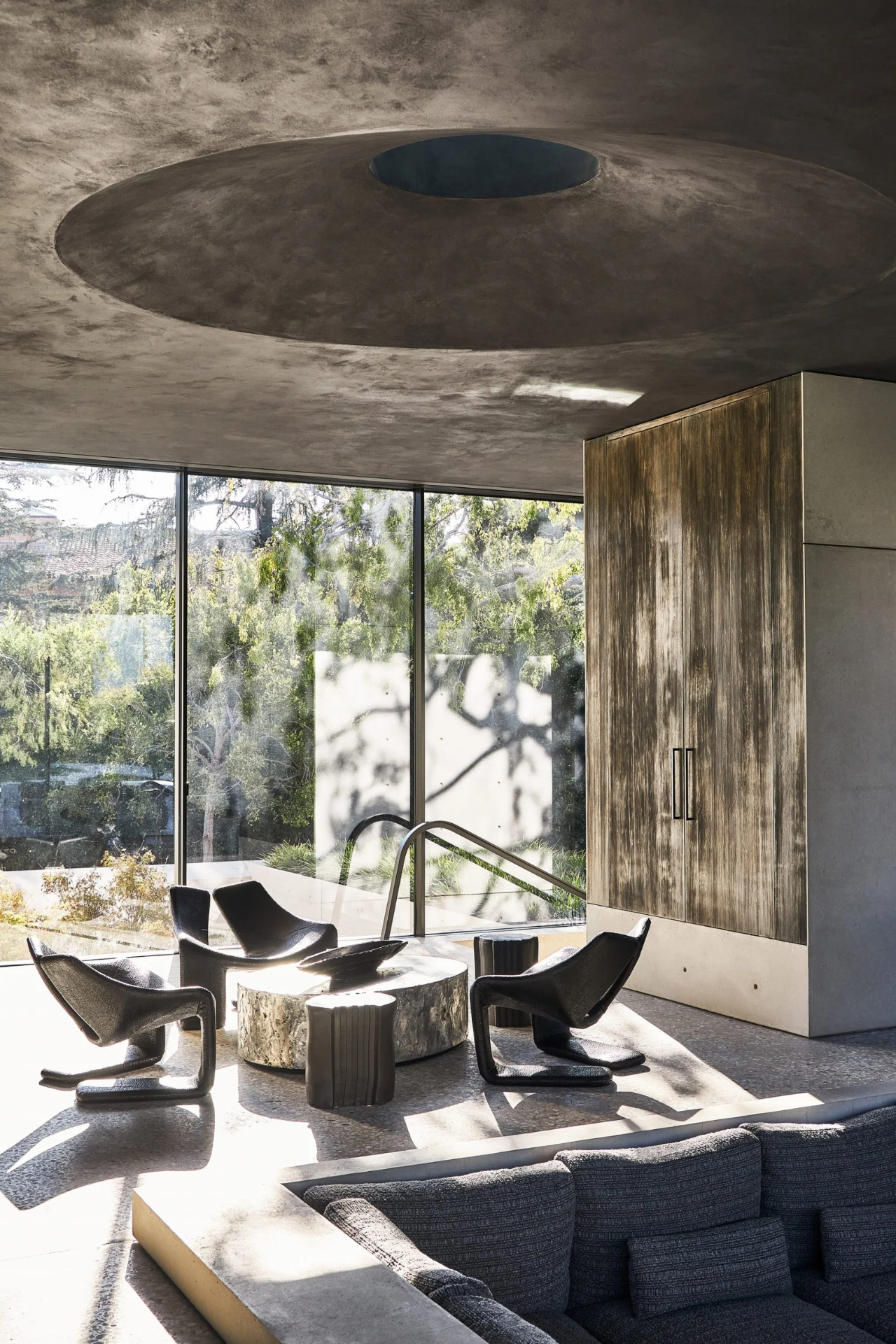 混凝土别墅设计丨美国洛杉矶丨asastudio,Kelly Wearstler-28