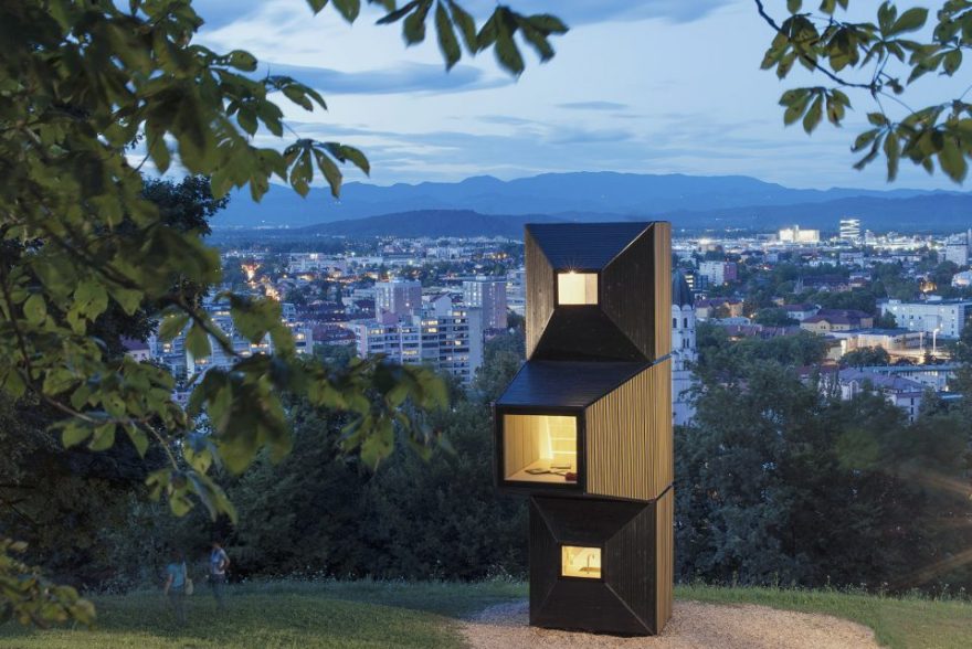 卢布尔雅那城堡山上的灵活木制空间-41