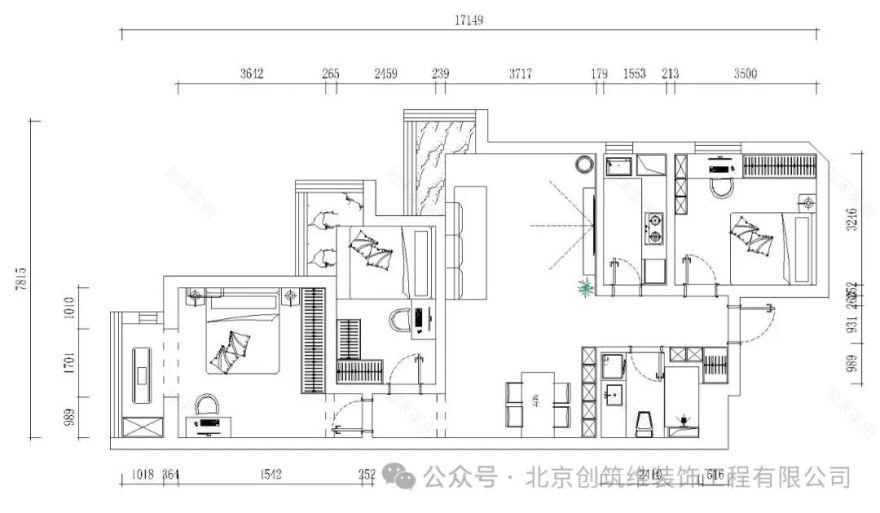 潮白人家|110㎡中古风装修案例-41