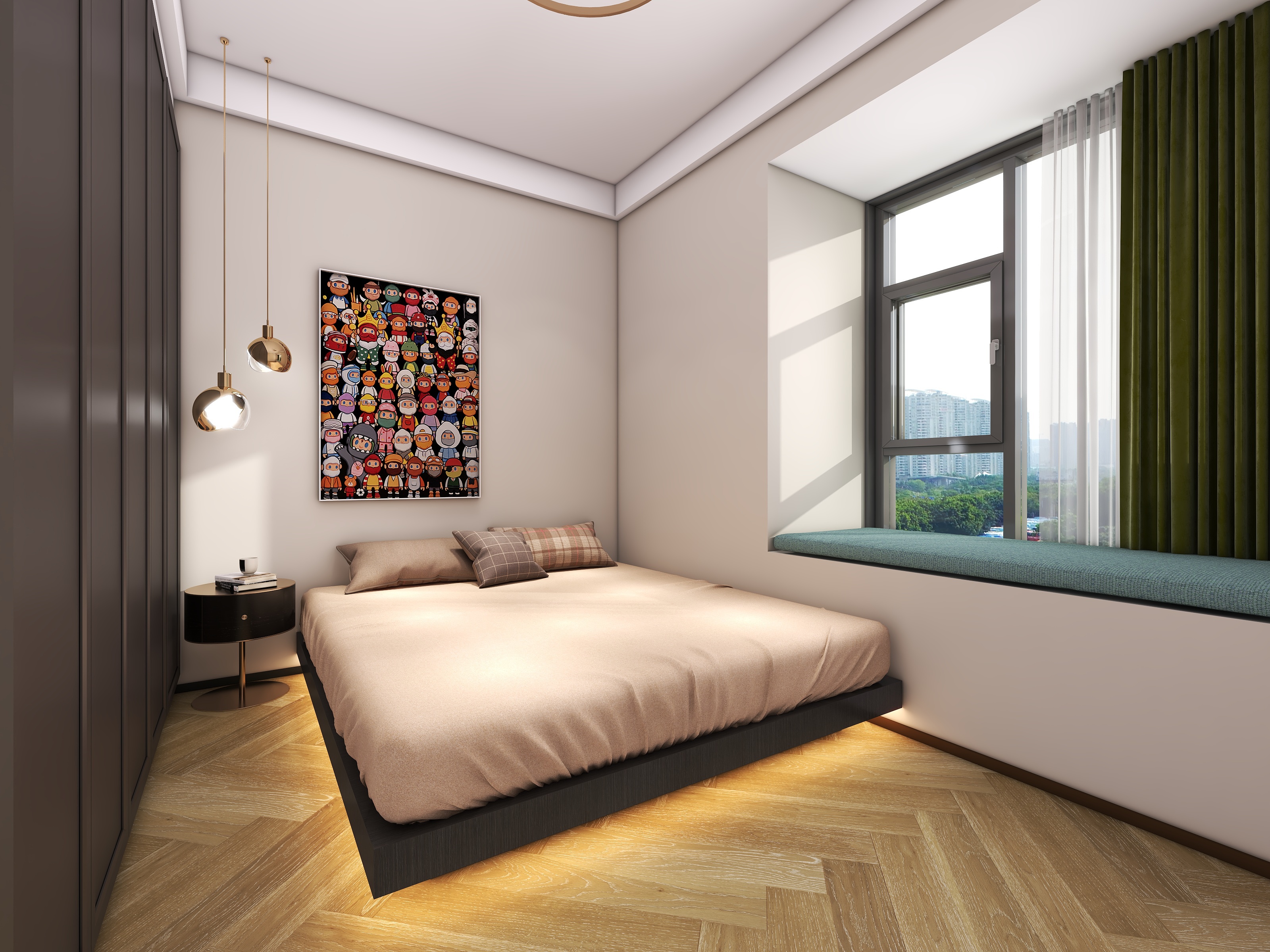 四川成都华府悦璟（115平方简约法式三居室）-34