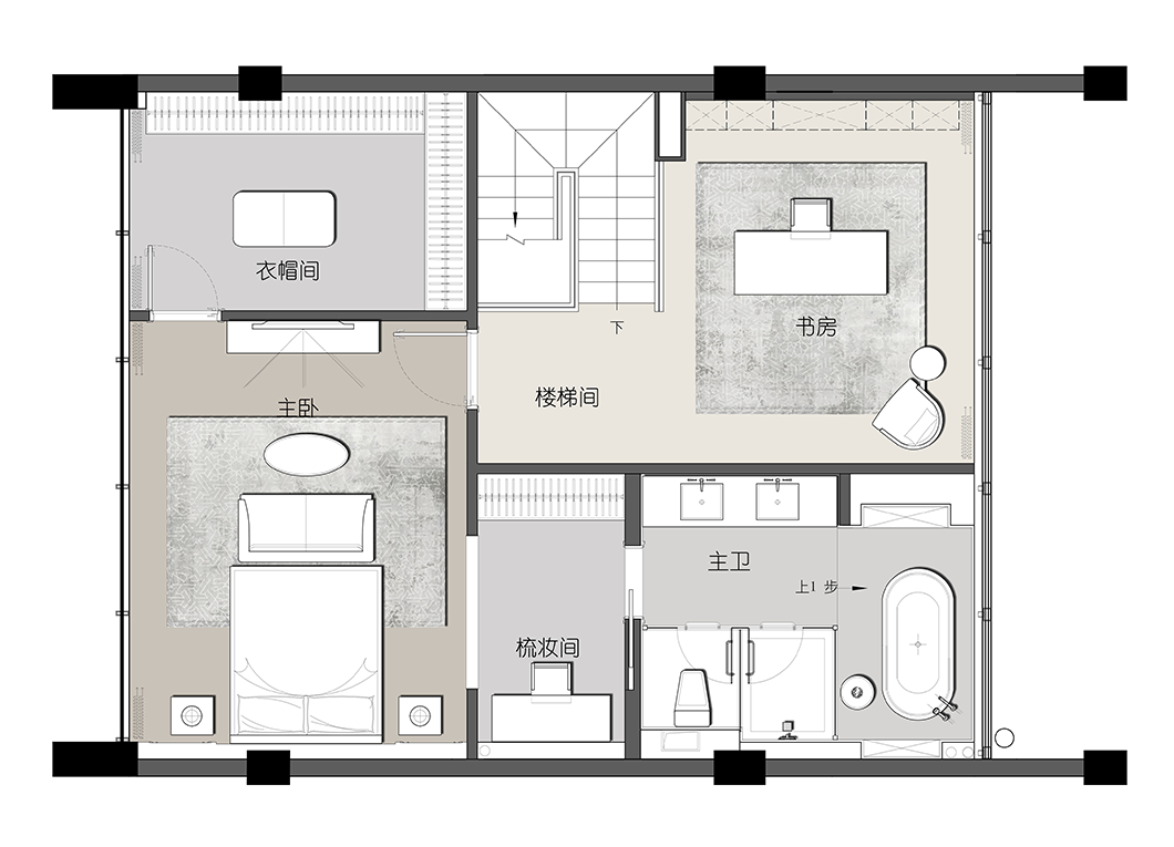 南宁荣和公园里商墅样板房丨中国南宁丨深圳太合南方建筑室内设计事务所-52