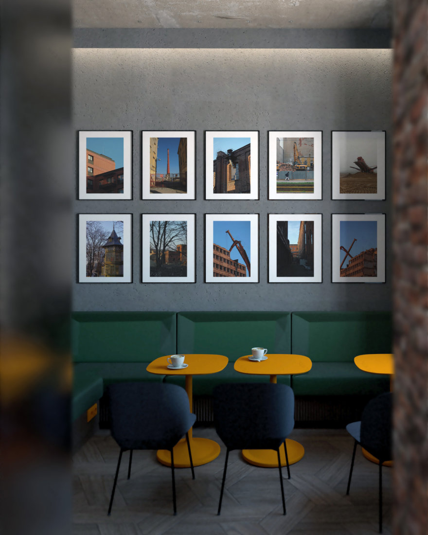 “Przędza”咖啡馆室内设计丨波兰罗兹丨Patryk Zieliński-16