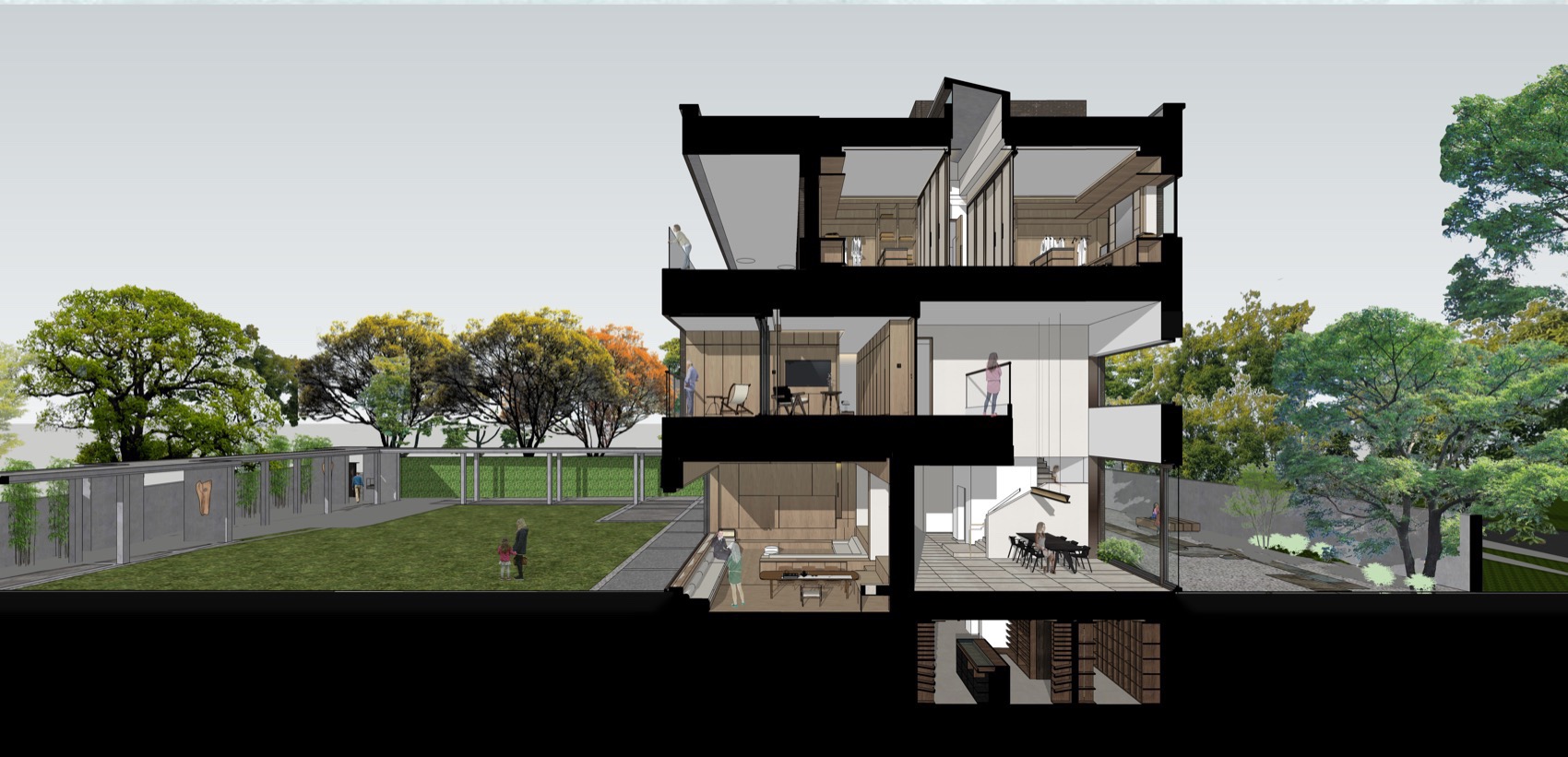 长沙陈宅丨中国长沙丨以靠建筑Leeko Architects-118