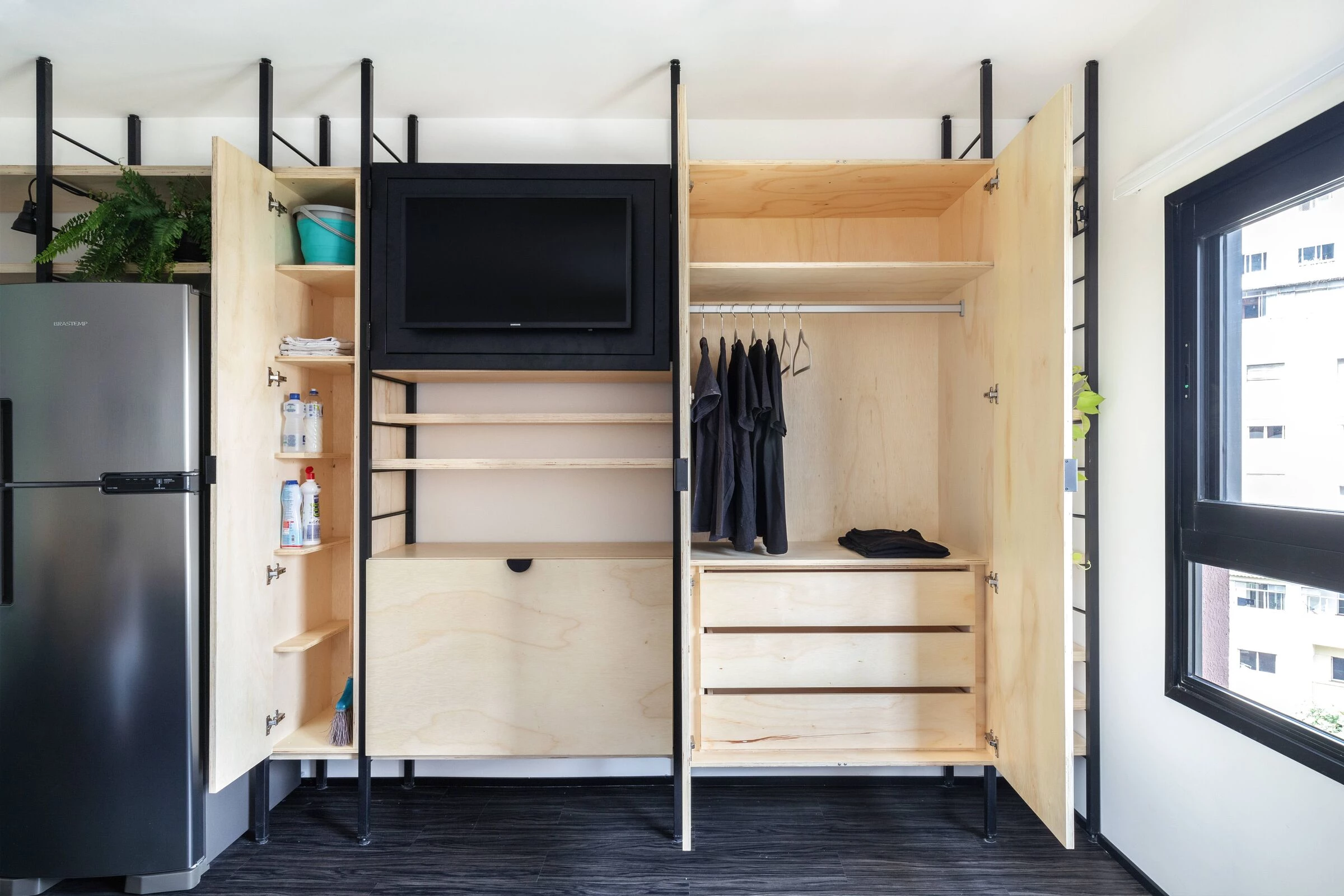 巴西 29 平米紧凑公寓设计丨巴西圣保罗丨Macro Arquitetos-39