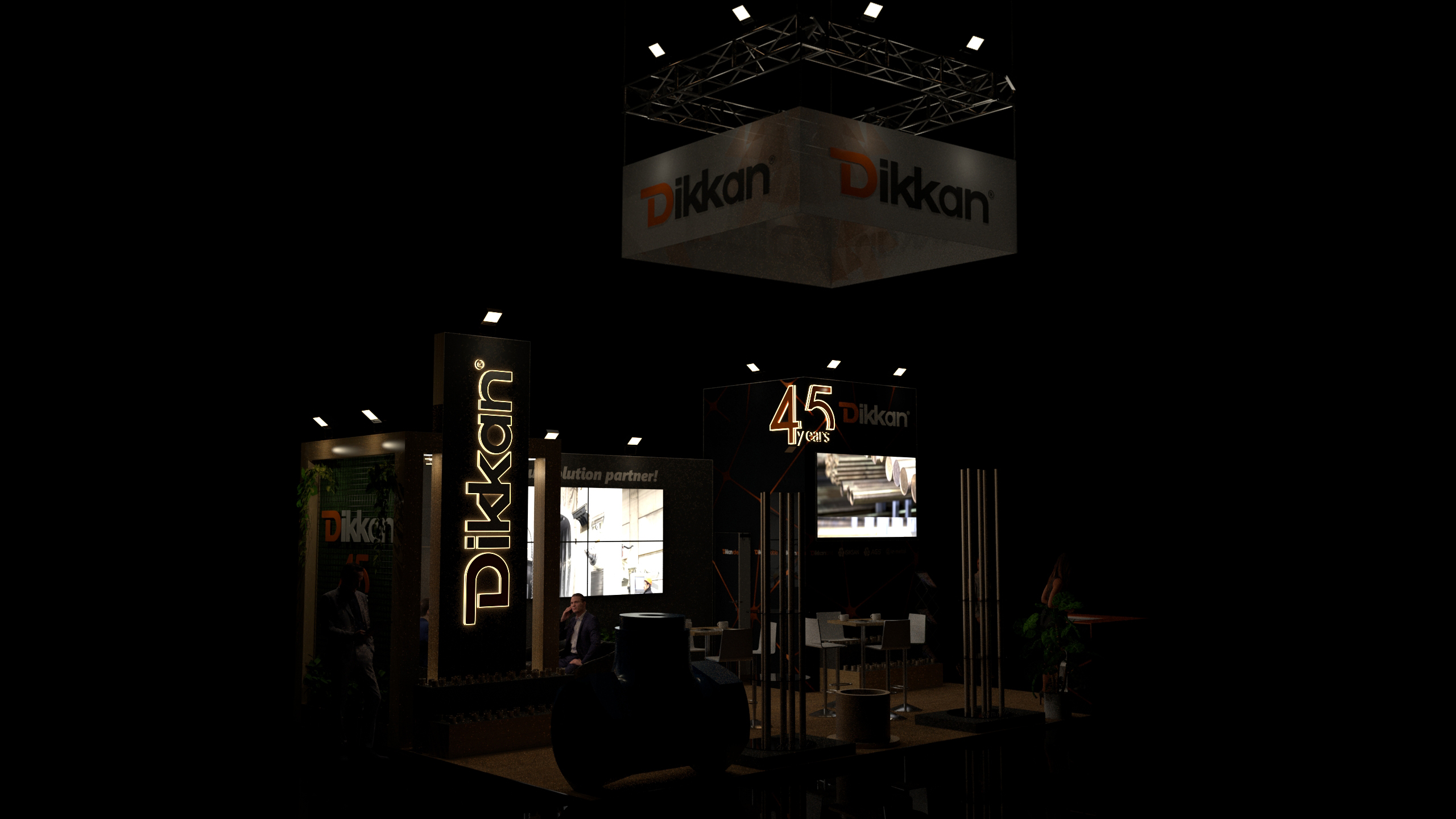 迪坎展览摊位丨德国杜塞尔多夫丨Eylül HİLAL-1