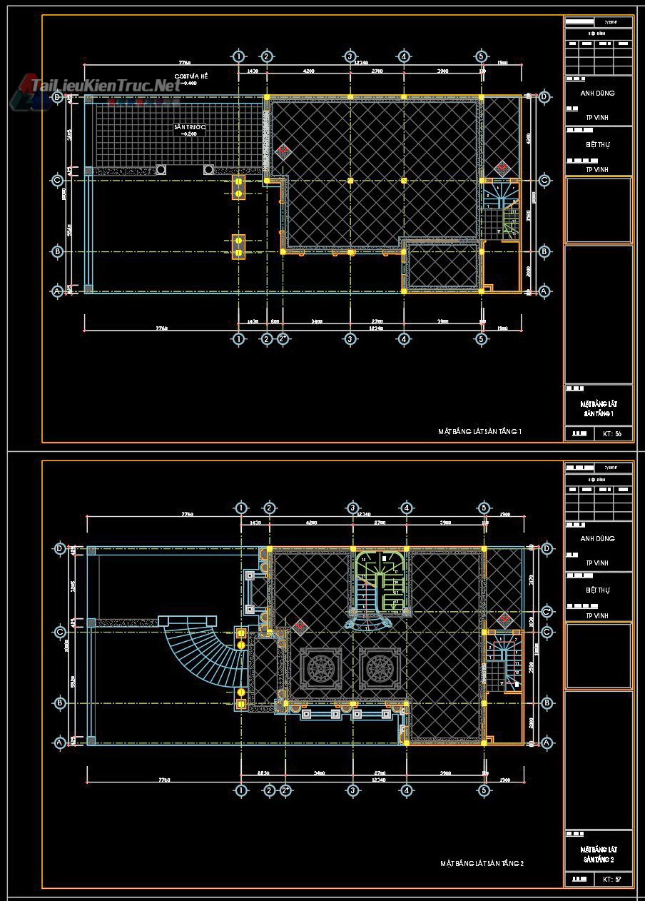 别墅古堡3层新古典设计方案（10·22m）-82