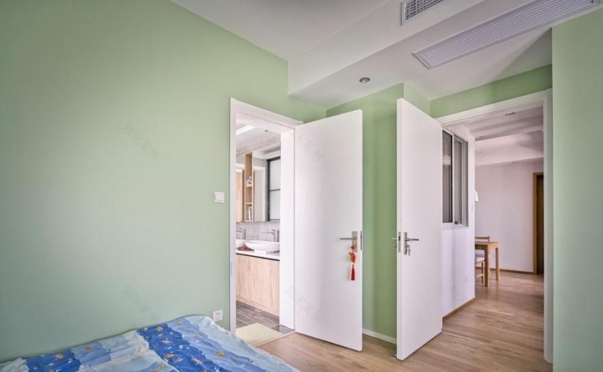 简约白色木色空间,打造舒适生活环境-24