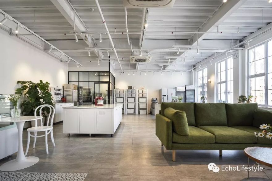 工装设计:暗淡毛坯变身优雅复古烘焙工作室-24