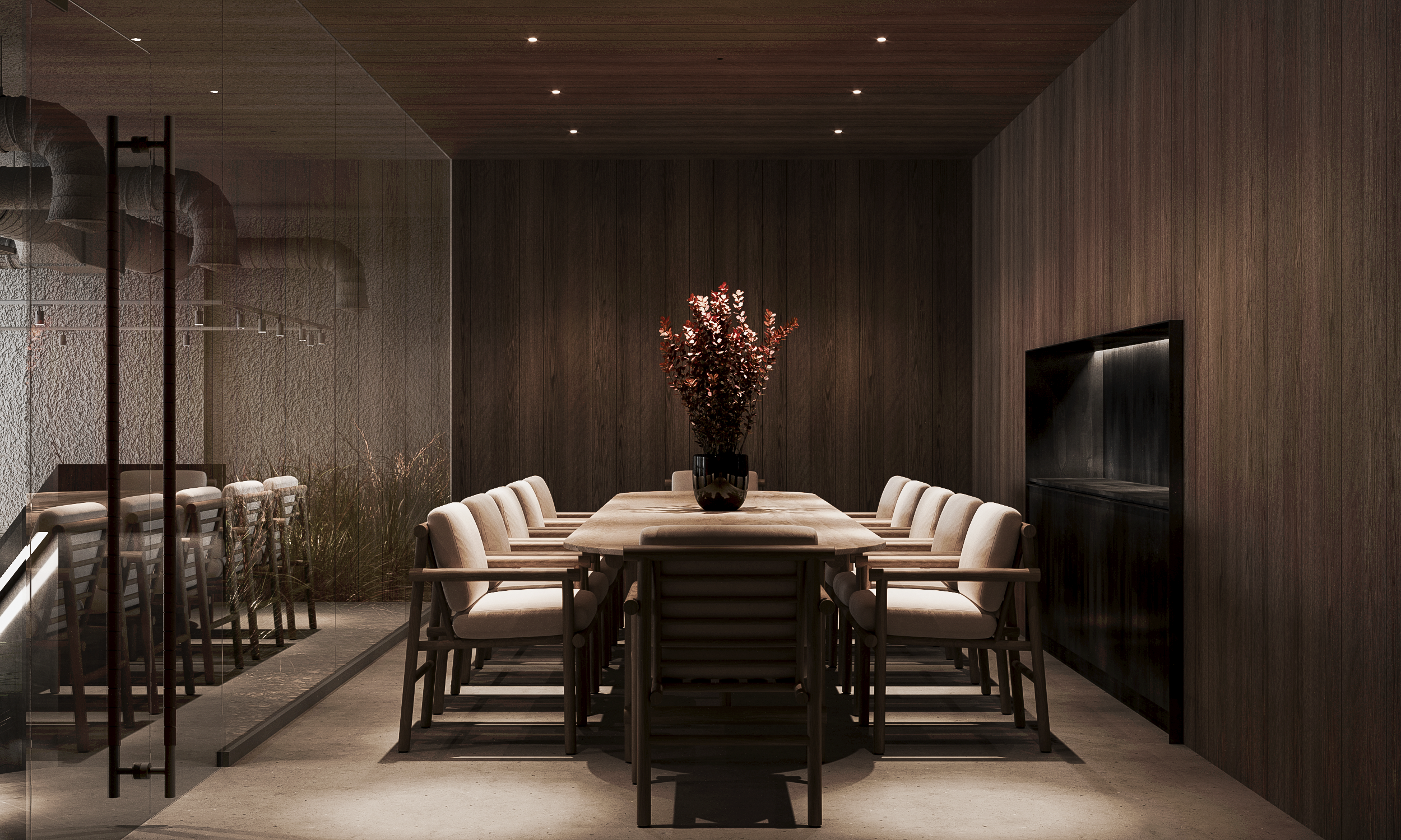 美食空间丨美国纽约丨UMKY design studio-23