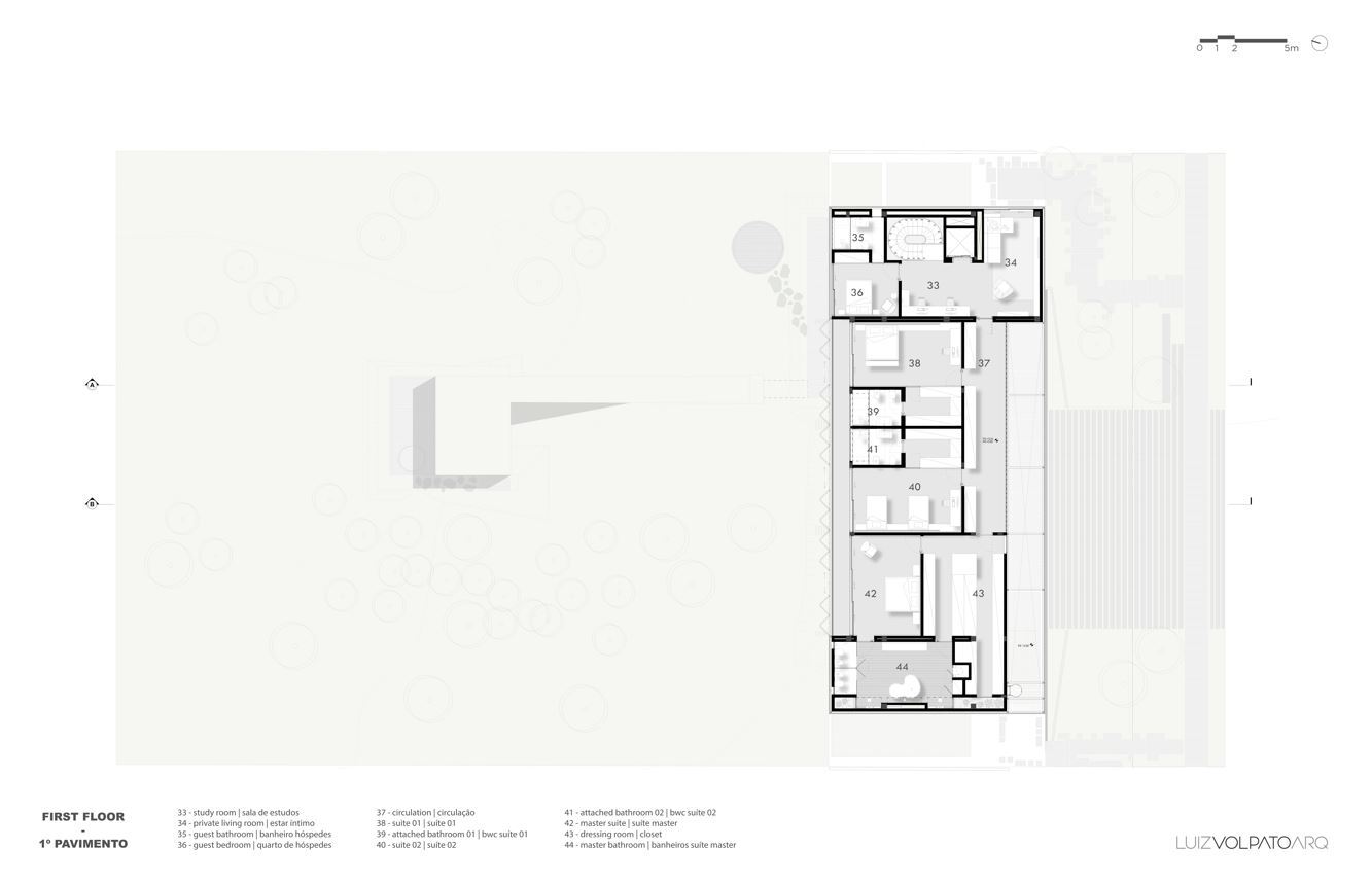 JB区17号房屋丨巴西丨Luiz Volpato Arquitetura-49