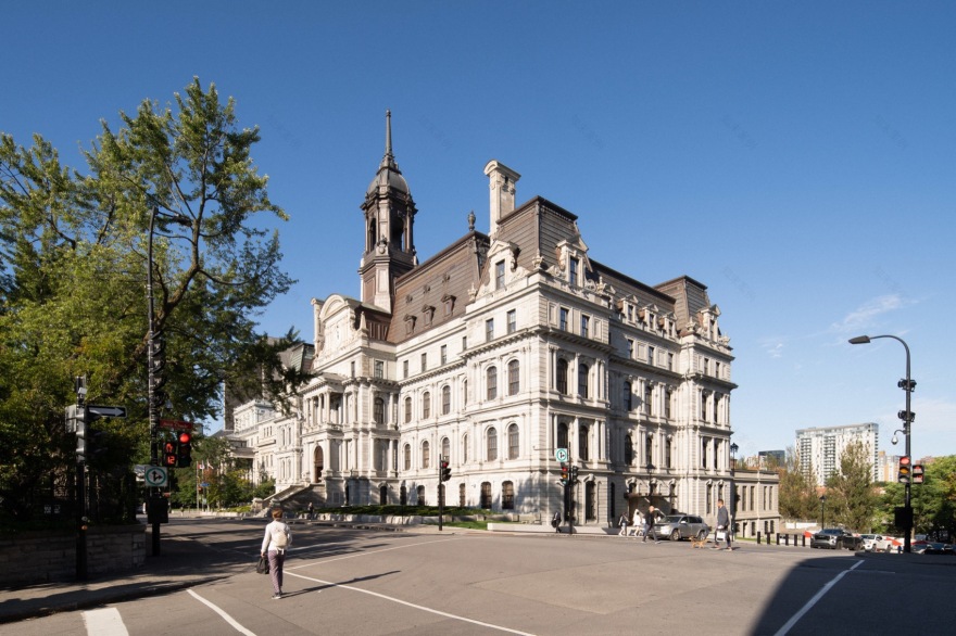 蒙特利尔市政厅丨加拿大魁北克-3