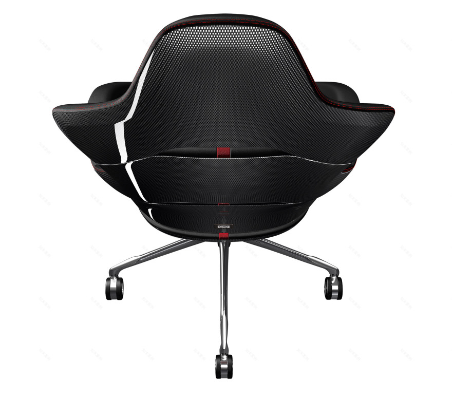 Ferrari design team creates Cockpit office chair for Poltrona Frau-11