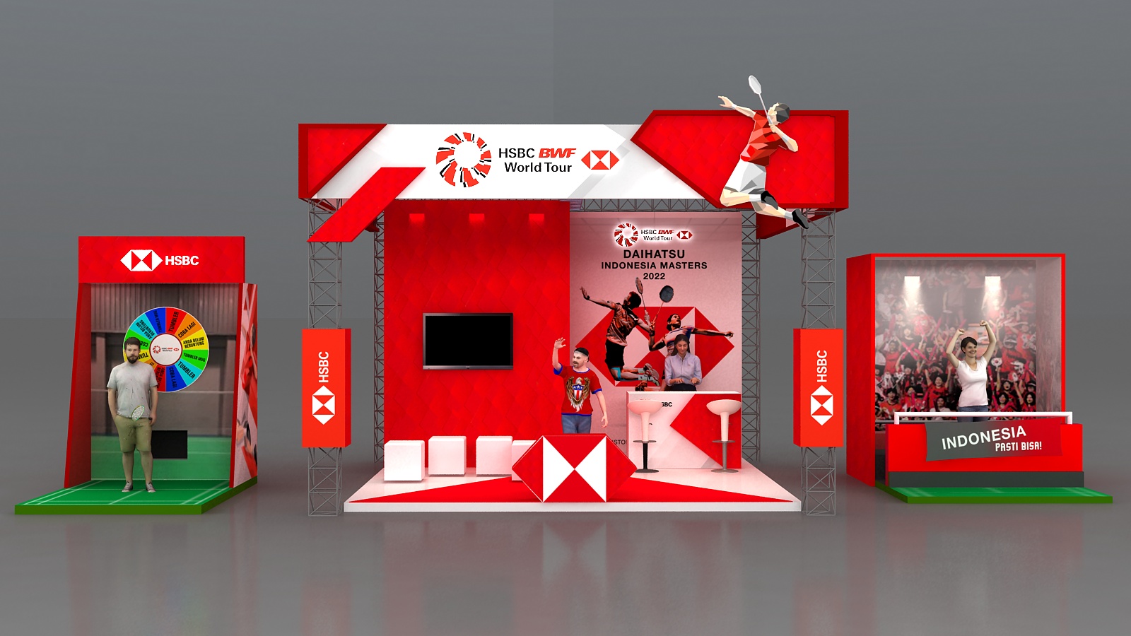 HSBC BWF Booth & Lounge Indo Master & Indo Open 2022-1