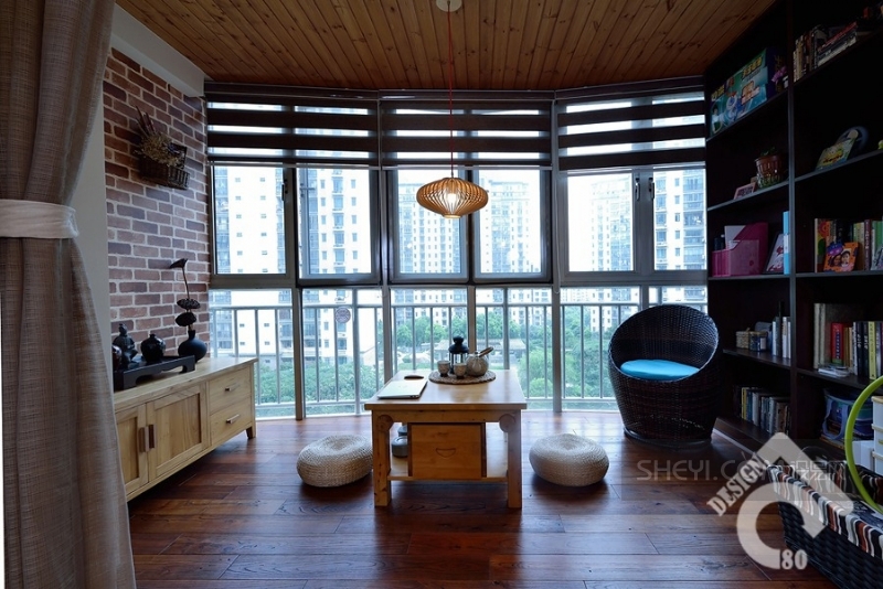 八零年代设计——100平混搭风格公寓-24